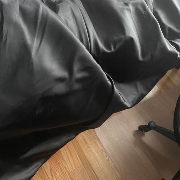 Eddie Bauer Peacoat (men's large) Black as new!! - Picture 4 of 4